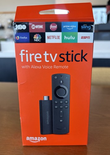 Amazon Fire TV Stick 2nd Gen Media Streamer with 2nd Gen Alexa Voice Remote -...
