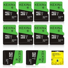 Kexin 32G 1/5/10Pcs Ultra Micro SDHC UHS-I Class10 Super Speed to 80MB/s Lot