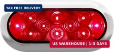 LED LIGHT OVAL RED