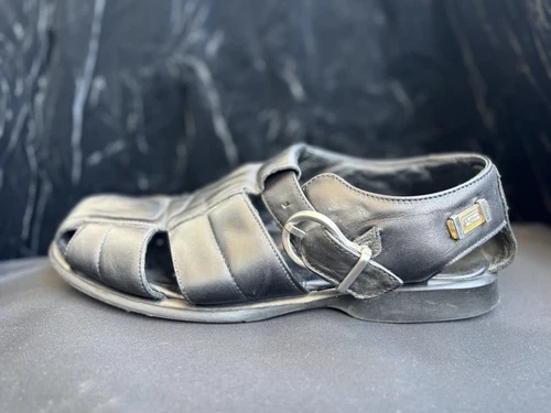CAMEL ACTIVE 8 Sandalen Echtleder schwarz Herren