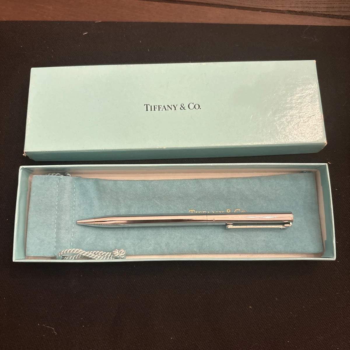 【廃盤・希少】Tiffany & Co. スターリングシルバー ペンスタンド 25+ Tiffany & Co. Other Collectible Ballpoint Pens for sale