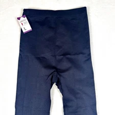 Empetua Shapermint High Waisted Shaping Leggings XL Navy Blue Shapewear New