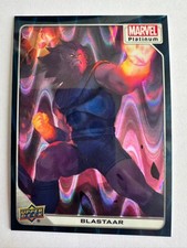 2022 UD Marvel Platinum Teal Wave BLASTAAR 550/799
