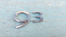 2001 - 2009 Saab 9-3 Trunk Emblem Badge Nameplate Chrome 9 3 Oem