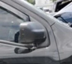 17-23 Nissan Titan Right Passenger Manual Door Mirror OEM LKQ