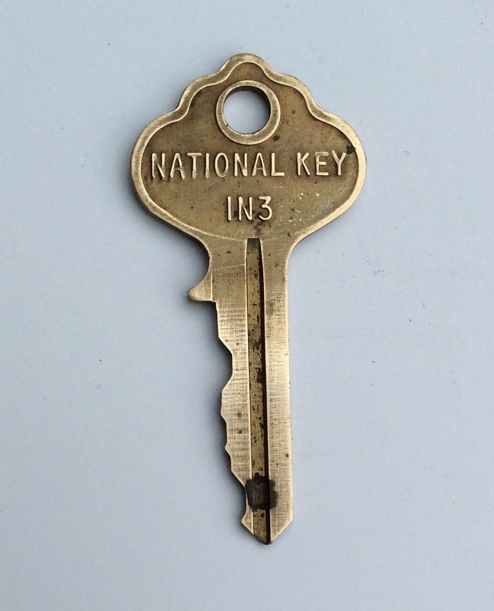 IN3 Brass Blank Key, 100/Box IN3 Brass Blank Key, 100/Box