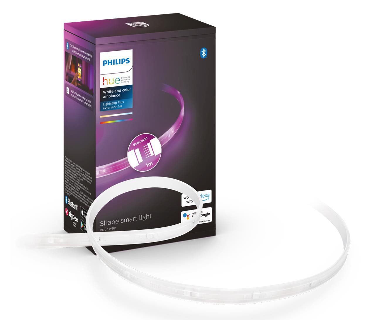 Philips Hue LightStrip Plus 115 Вт со светодиодной подсветкой Lichtstreifen - Wei 5590₽