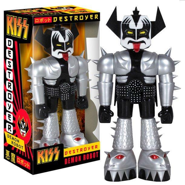 KISS Band - Gene Simmons Demon Robot Vinyl Figure | eBay