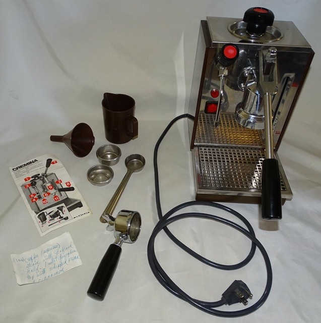 Classic Olympia Express Cremina Espresso Coffee Manual Lever Brown