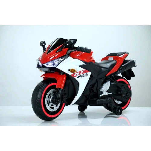 Upgrede Kids Ride On Dirt Bike 12V Motocicleta Eléctrica Niño con Ruedas de Entrenamiento Foto 2 de 4