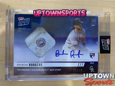 🔥On-Card Auto Relic 28/49 - Brendan Rodgers - MLB TOPPS NOW® Card 240B
