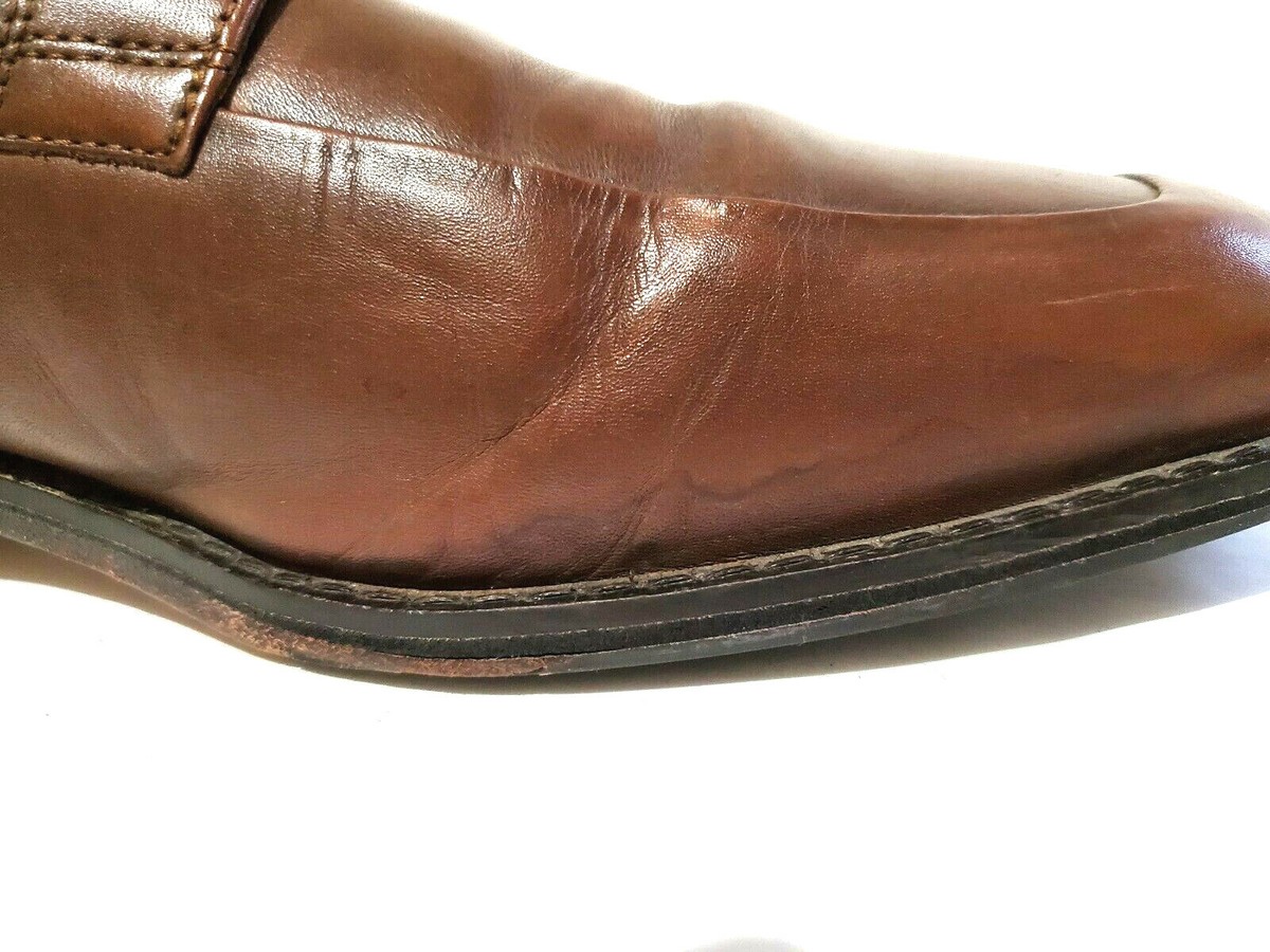 Cole Haan Martino  Brown Leather‎ Apron Toe Oxford Lace Up Shoe Men\'s 8:5 Cole Haan COLE HAAN Mens Size 9.5 M Martino Brown Leather  main image 4