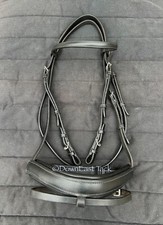 Full-size black PASSIER Classic dressage snaf...