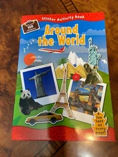 Around the World Sticker Activity Book (with over 150 Stickers) brand new