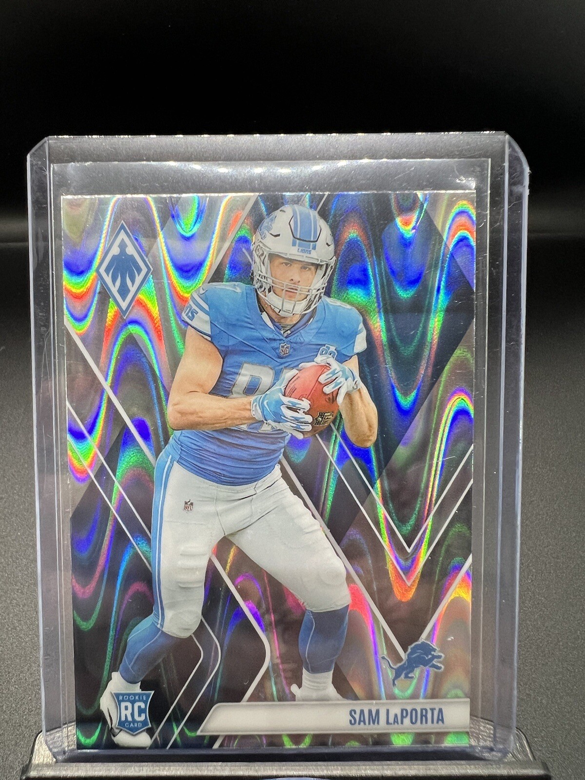 2023 Panini Phoenix - Rookies Silver Seismic #115 Sam LaPorta (RC)