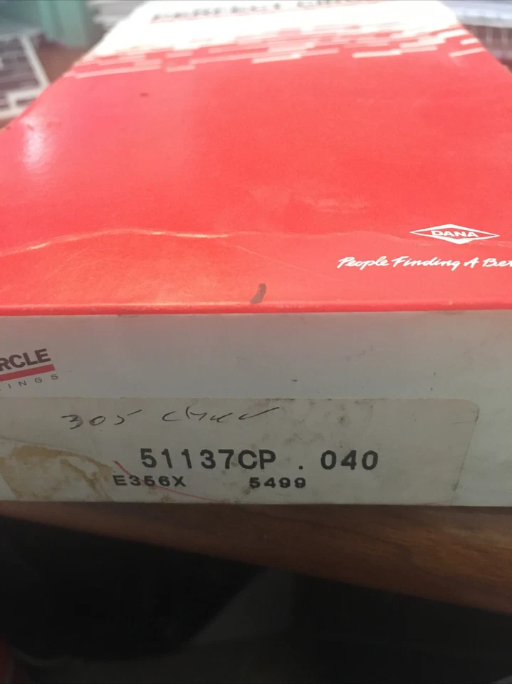 Juego de anillos de pistón de motor Perfect Circle 51137CP.040 Foto 2 de 2