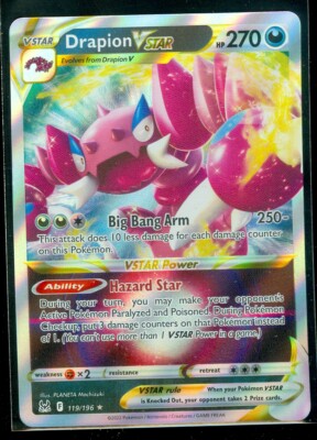 drapion vstar pokemon card value Drapion VSTAR - 119/100