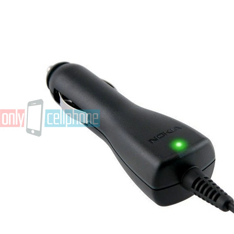 Новое автомобильное зарядное устройство Nokia Micro USB для Lumia 520 620 625 630 635 925 1020 1320 1520 - Изображение 2 из 4