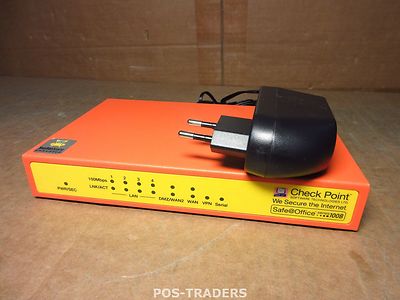 Check Point SBX-166LHGE-2 Safe@Office Series 100B VPN-1 EDGE X FIREWALL INCL PSU
