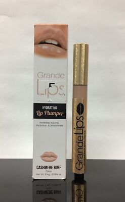 Grande Lips Hydrating Lip Plumber Gloss - Cashmere Buff, As Pictured. 