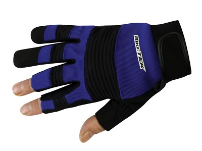 Biketek Mechanisch Handschuhe Offen Finger Werkstatt Handschutz