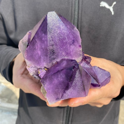 2.8lb Natural Amethyst Quartz cluster Crystal mineral specimen Healing - Picture 14 of 15