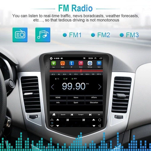9.7'' Car Apple Carplay Radio For Chevy Cruze 2009-2015 Android12 GPS Stereo+Cam - Picture 15 of 20