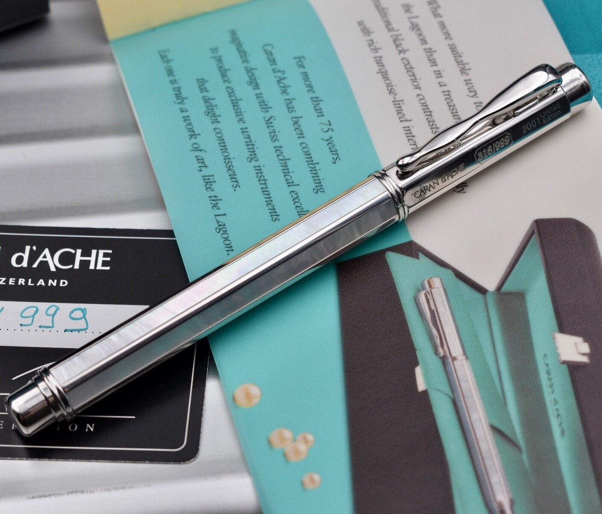 CARAN D'ACHE 2001 Collection Privée Lagoon Limited Edition