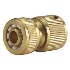 Pro Garden Copper Brass Auto Water Fit Female Hose Pipe Connector Clip 1/2"