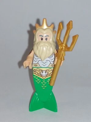 LEGO Disney - König Triton - Figur Minifigur Arielle Karina King Muschel 43225