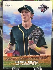 2023 Topps Pro Debut Henry Bolte Farm Fresh Futures ACL Athletics