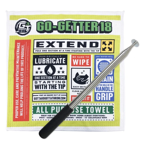 NEW Gotta Go Gotta Throw Go-Getter 18 Golf Disc Retriever - COLORS WILL VARY