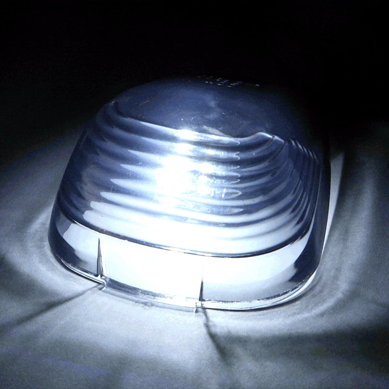 For Ford F250 F350 Super Duty Smoked Cab Roof Running Marker Lights Covers Lens Foto 2 de 4