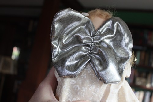 Vintage 1992 Cottagecore Shabby Primitive Collectable Creaations Angel Handmade - Picture 9 of 10