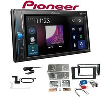 Pioneer Multimedia Autoradio Bluetooth Dab+ FüR Audi A3 2003-2006 Schwarz