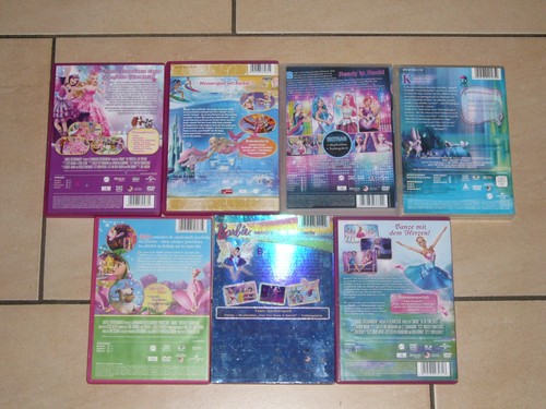 Sieben !!! Barbie DVD , teilweise selten - ANSEHEN !!! - Bild 2 von 2