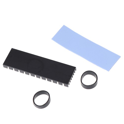 1Set M.2 NGFF NVMe 2280 PCIE SSD Aluminum Cooling Heat Sink With Thermal -PNBf8 - Afbeelding 7 van 11
