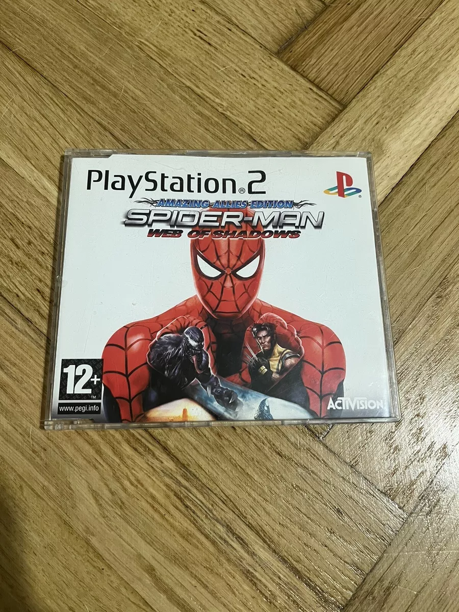 Spider-Man Web of Shadows PS2 PAL *Completed With Manual*