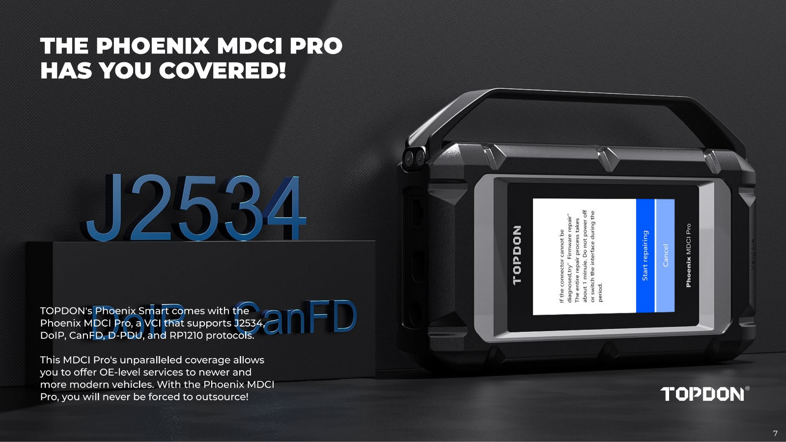 2025 USA TOPDON PHOENIX SMART+ Intelligent Automotive DiagnostiC ULTRA MAX ADAS