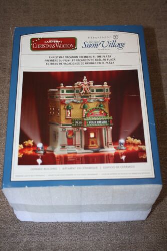 DEPT 56 PREMIERE AUF DER PLAZA LAMPOON WEIHNACHTEN URLAUB SCHNEE DORF 6009812