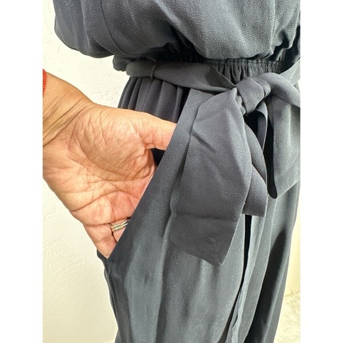 Aritzia Babaton Viscose Blend Sleeveless Wide Crop Leg Jumpsuit XS - Picture 5 of 14