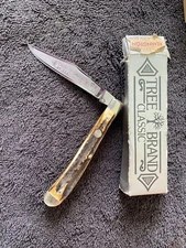 Boker Tree Brand Classic 4093 Trapper Stag Pocket Knife Germany