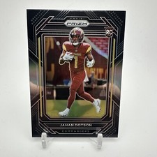 2022 Panini Chronicles #PB-15 Jahan Dotson Prizm Black Silver