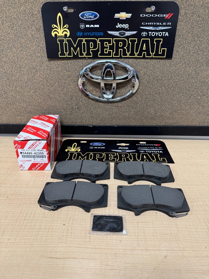 2005-2021 TOYOTA TACOMA GENUINE TCMC FRONT BRAKE PAD SET WITH SHIMS ...