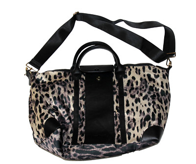 Urban Originals Shopper große Tasche Animal Print schwarz  39x19x37cm