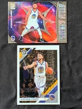 2019-20 Donruss Optic Fantasy Stars & Base Stephen Curry Golden State Warriors