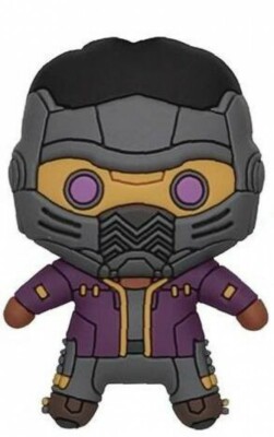Monogram Marvel 3D Figural Bag Clip Marvel What If? T'Challa Star-Lord