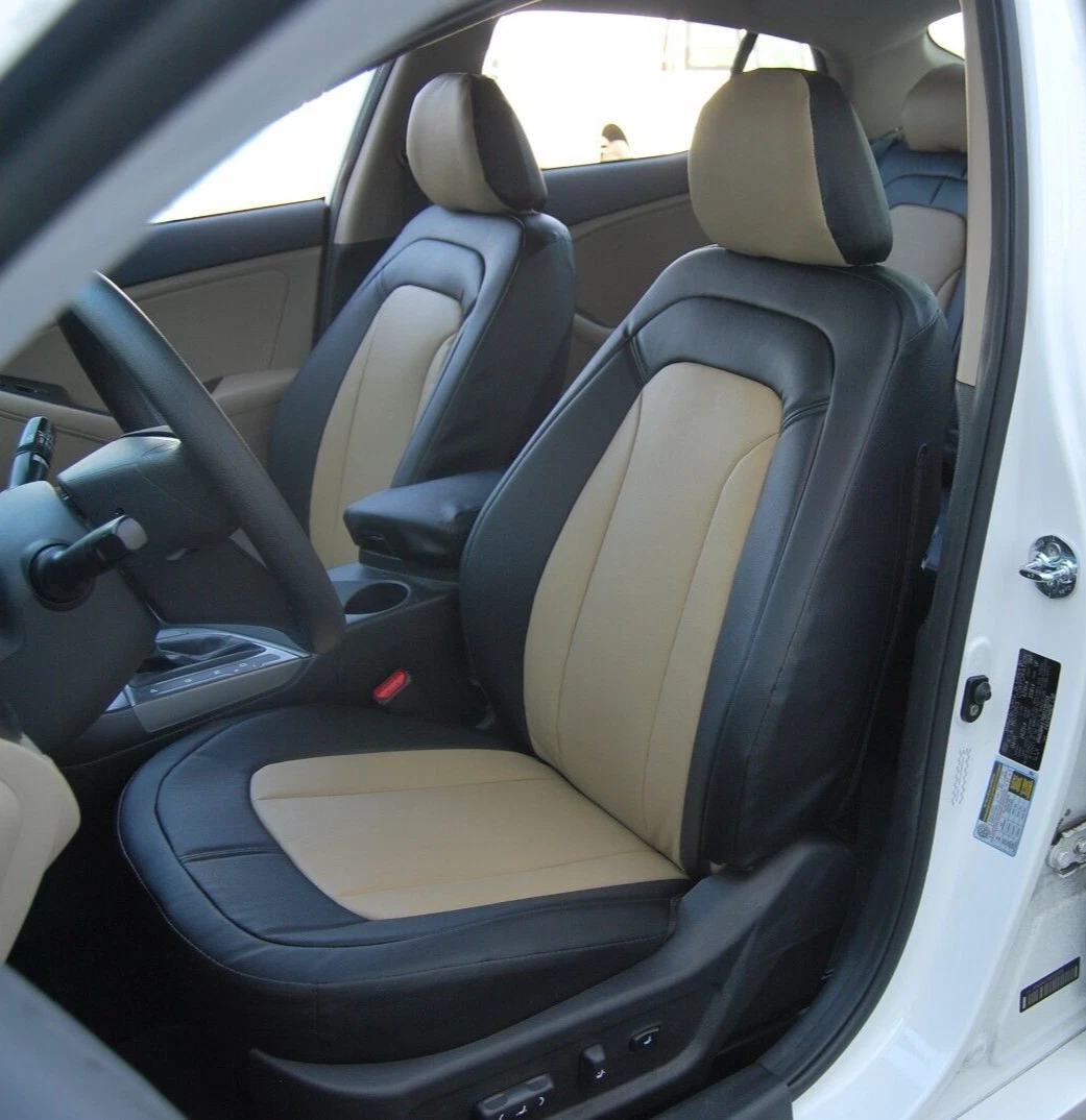 KIA OPTIMA 2011 2015 PREMIUM VINYL CUSTOM MADE FIT 2 FRONT SEAT
