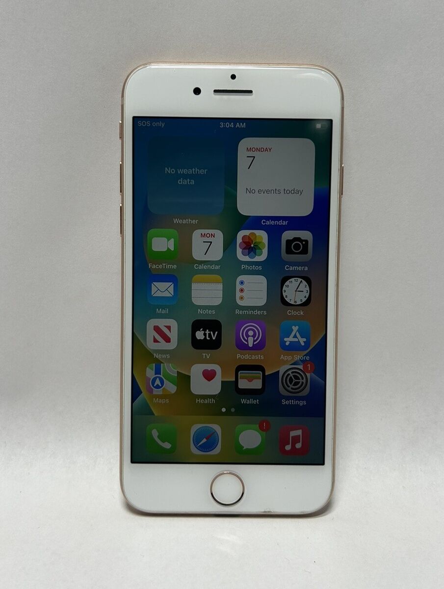 Apple iPhone 8 64GB Rose Gold IOS 16.7.4 Tested - Network Apple iPhone 8 64GB Rose Gold IOS 16.7.4 Tested - Network