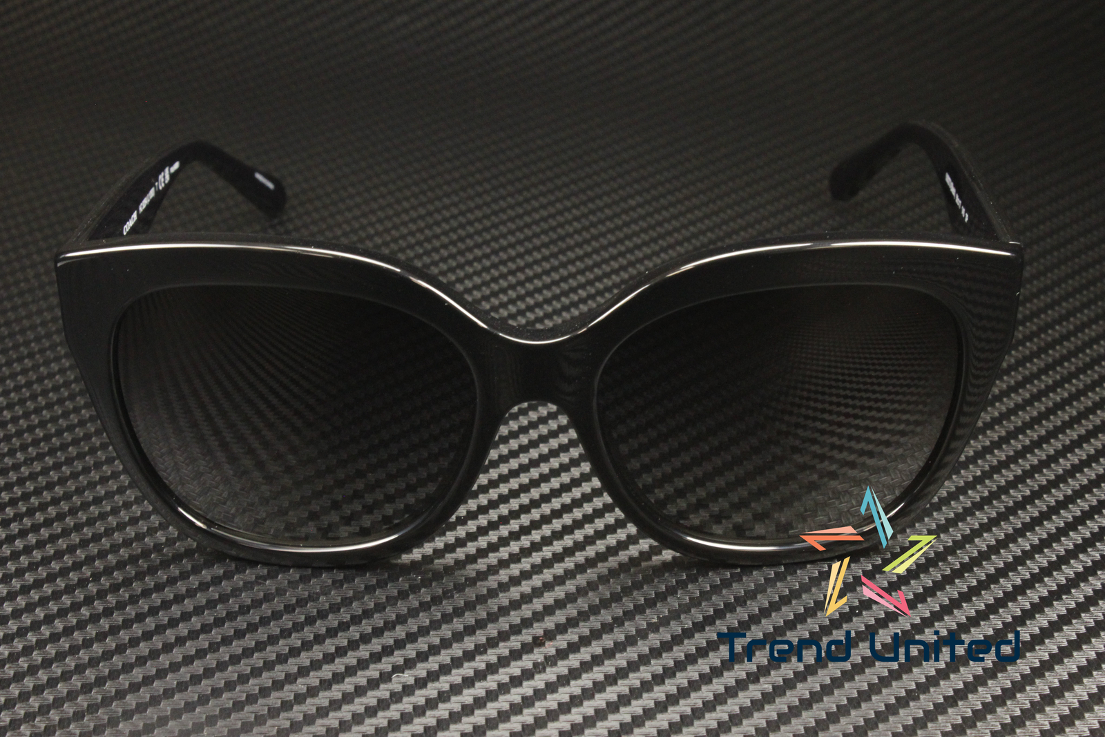 COACH HC8264 5002T3 Black Grey Gradient Polarized 56 mm Women's